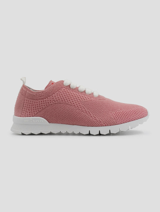 Kiton Pink Cashmere Pl Sneakers Women