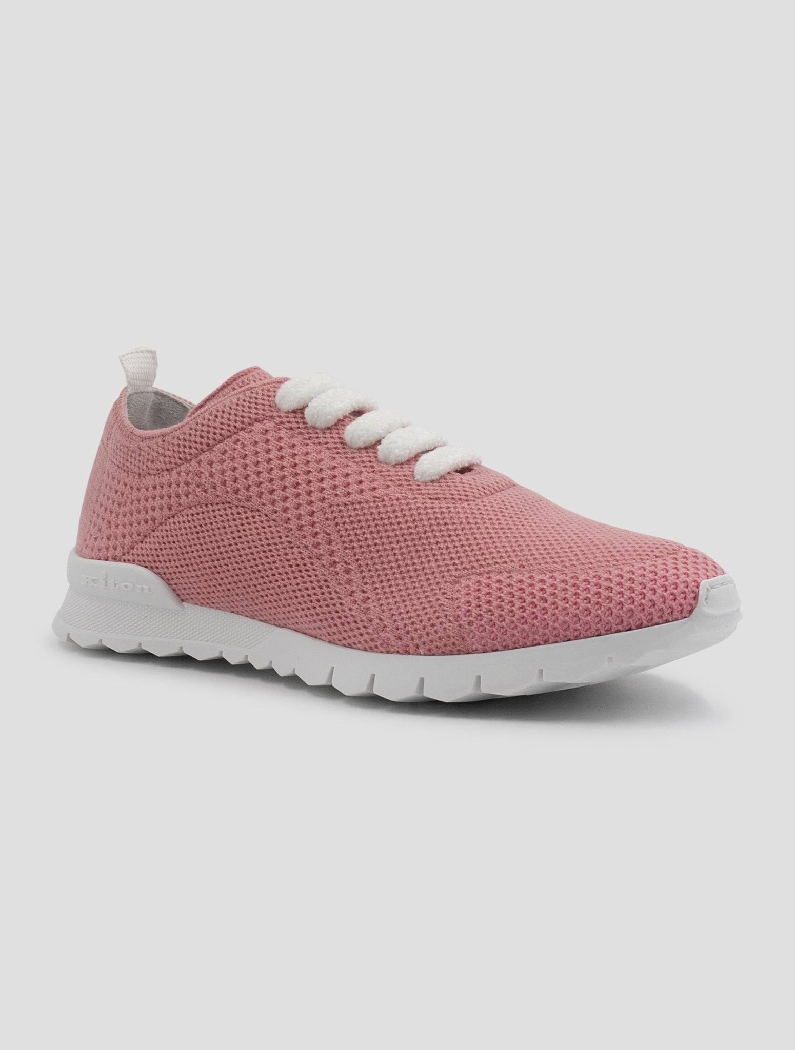 Kiton Pink Cashmere Pl Sneakers Women
