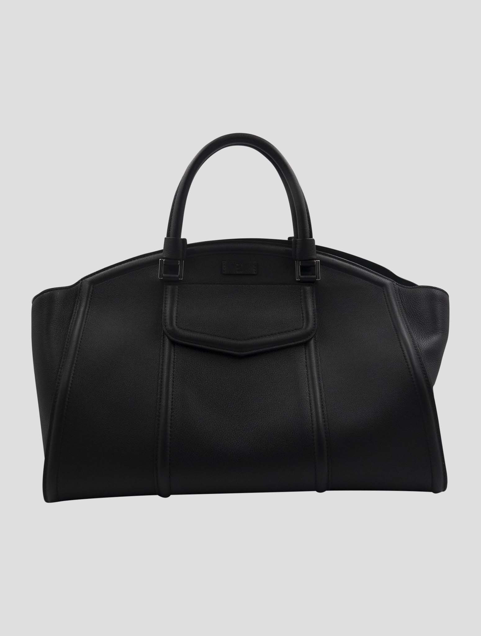 Kiton Green Leather Bag Women