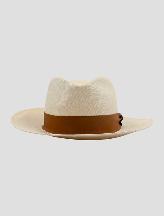Kiton Beige Straw Hat Women