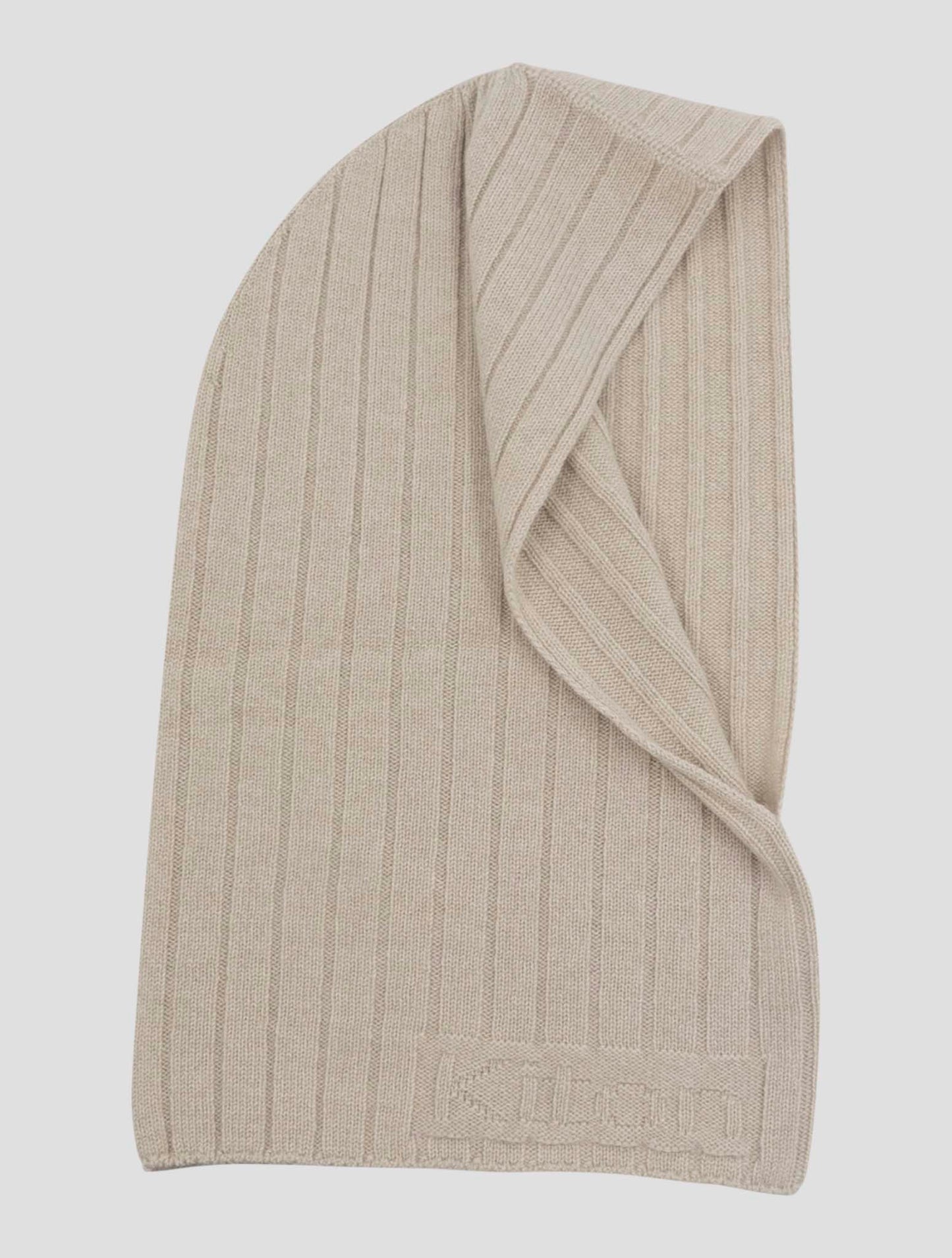Kiton Beige Cashmere Balaclava Women