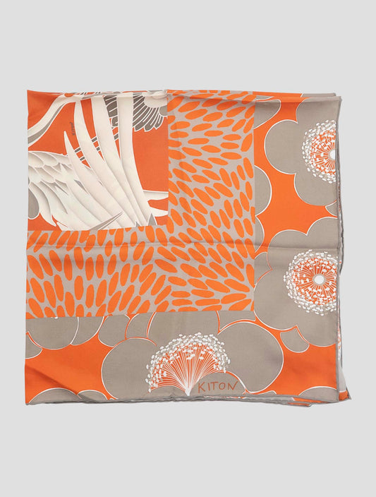 Kiton Multicolor Silk Foulard Women