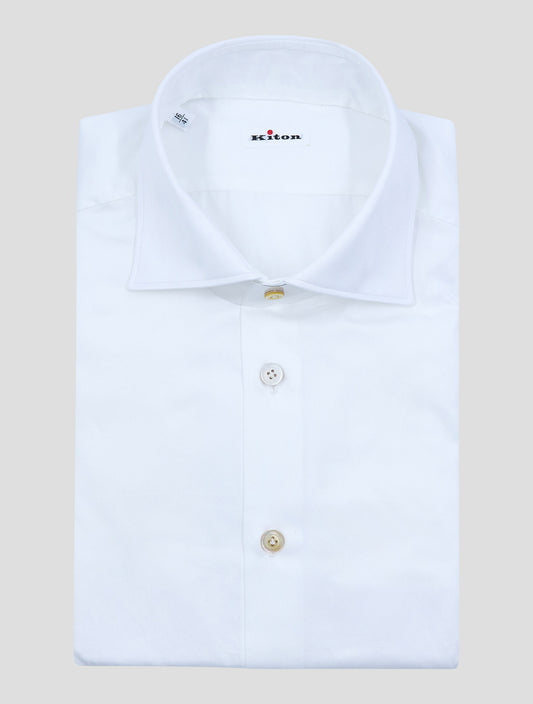 Kiton Light Blue Cotton Shirt