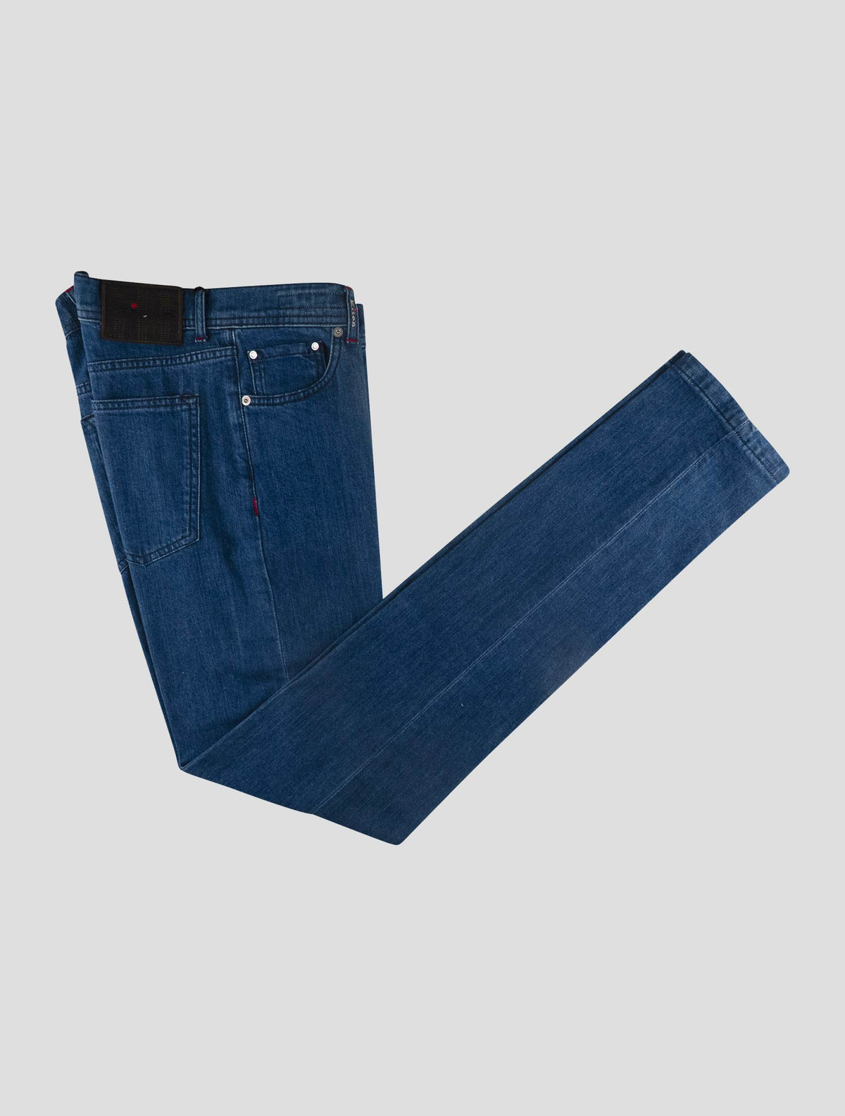 Kiton Blue Cotton Ea Jeans