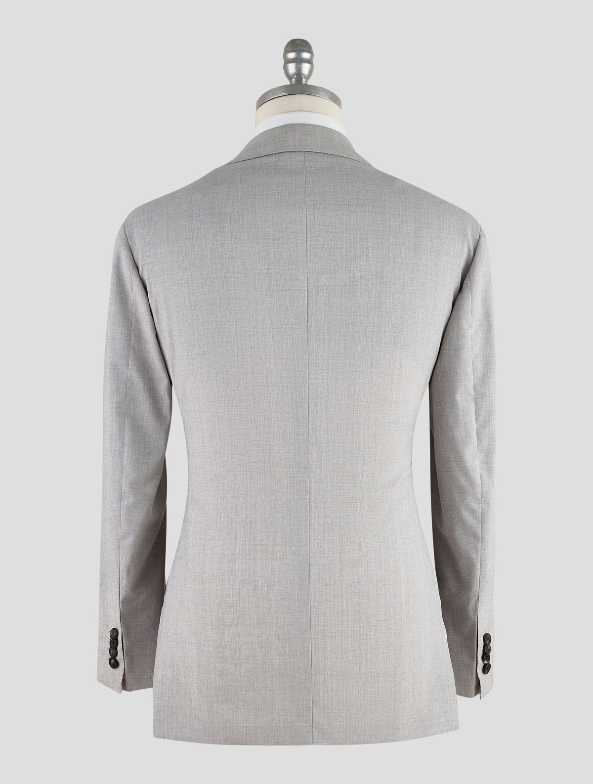 Kiton Knt Light Gray Virgin Wool Ea