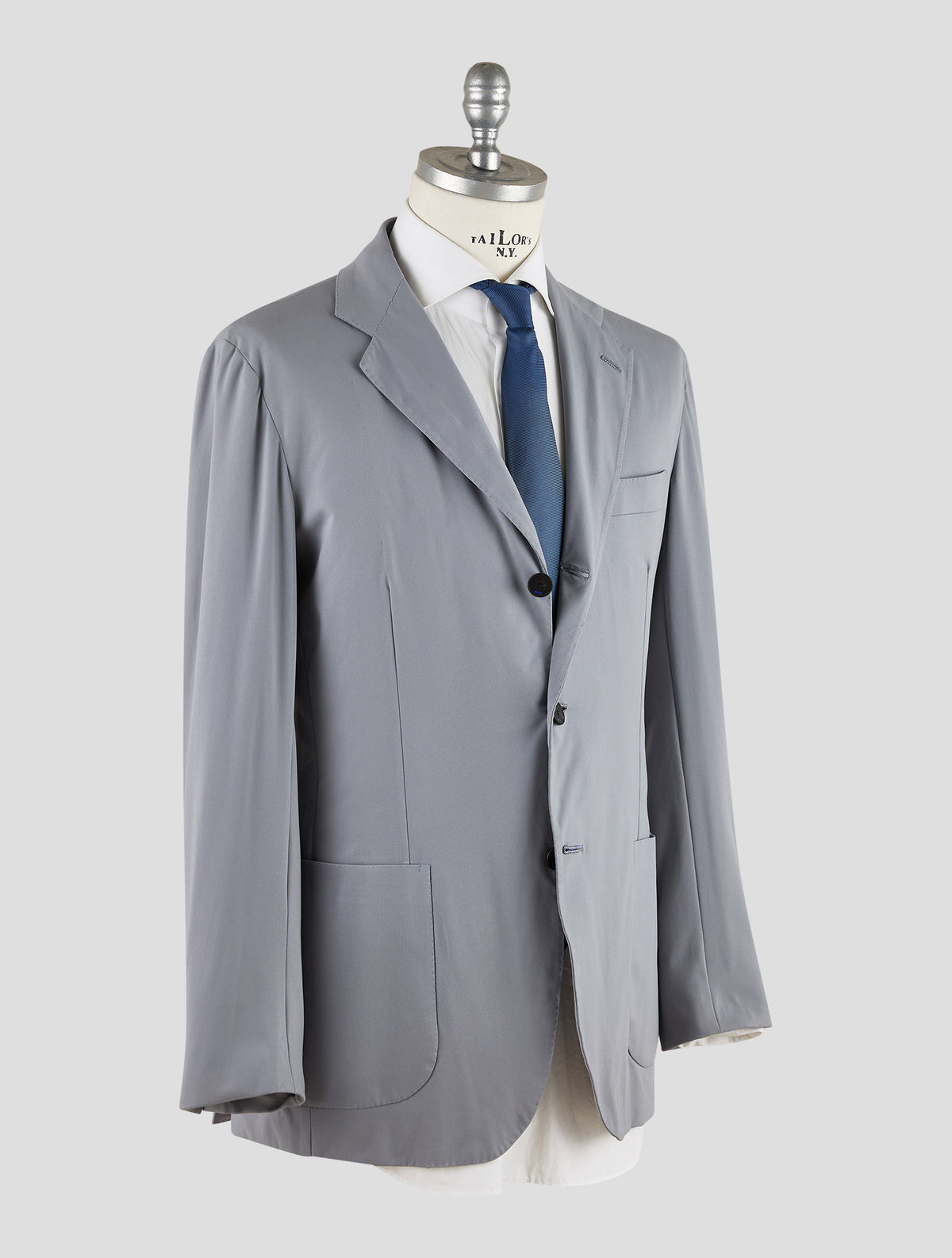 Kiton Knt Gray Pa Ea Suit