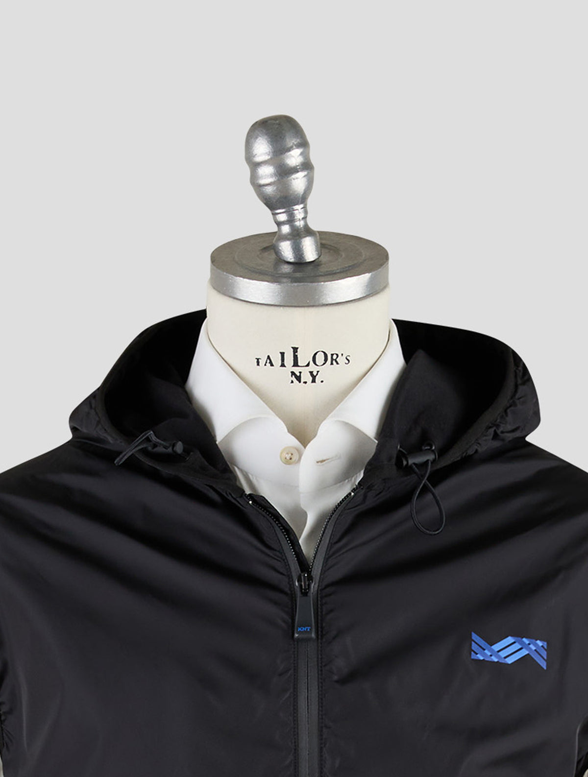 Kiton Knt Black Pa Gilet Coat