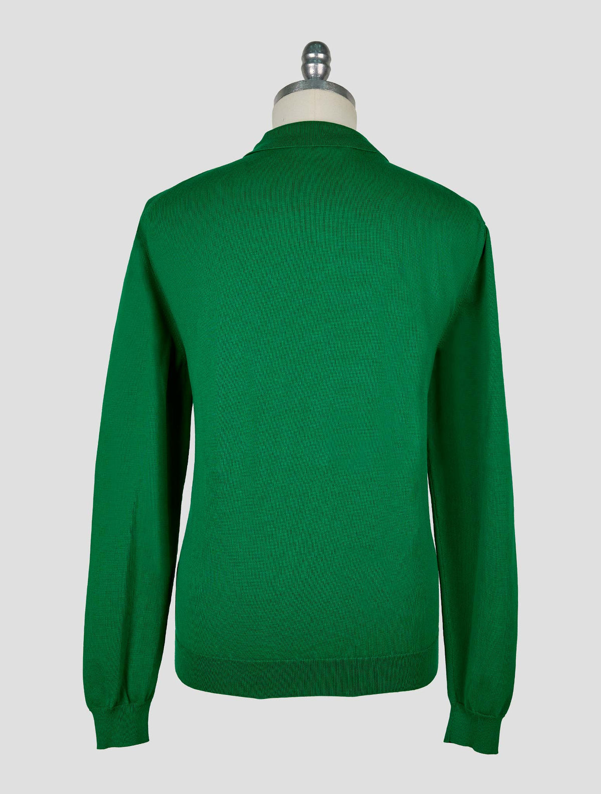Kiton Knt Green Cotton Cardigan