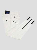 Kiton Knt White Pa Ea Jogging Cargo Pants