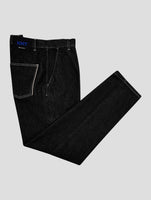 Kiton Knt Dark Gray Cotton Pa Jeans