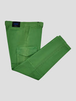 Kiton Knt Green Cotton Ea Cargo Pants