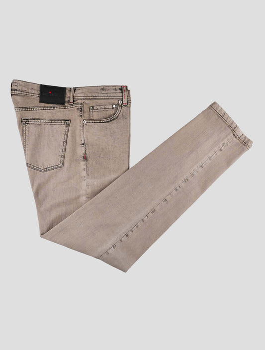 Kiton Gray Cotton Ea Limited Edition 22 of 54 Jeans